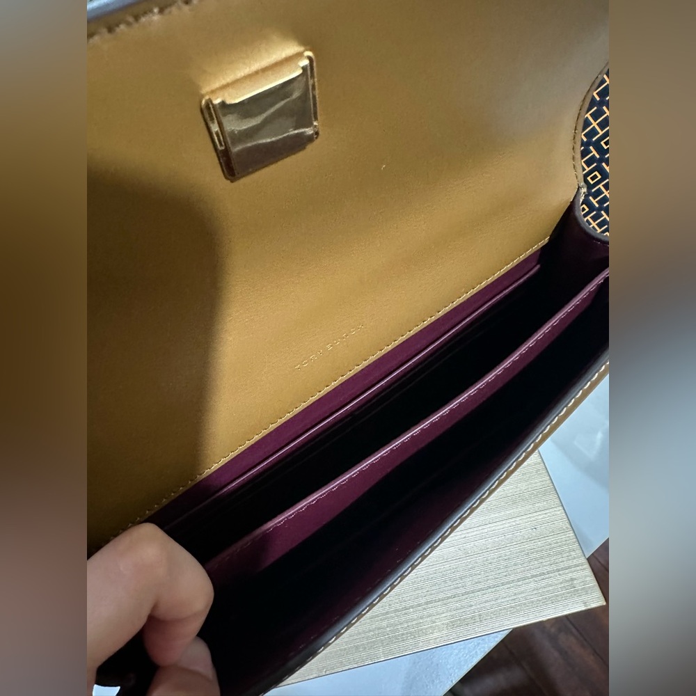 Tory Burch T Monogram Jacquard Mini Bag - Picture 6 of 10